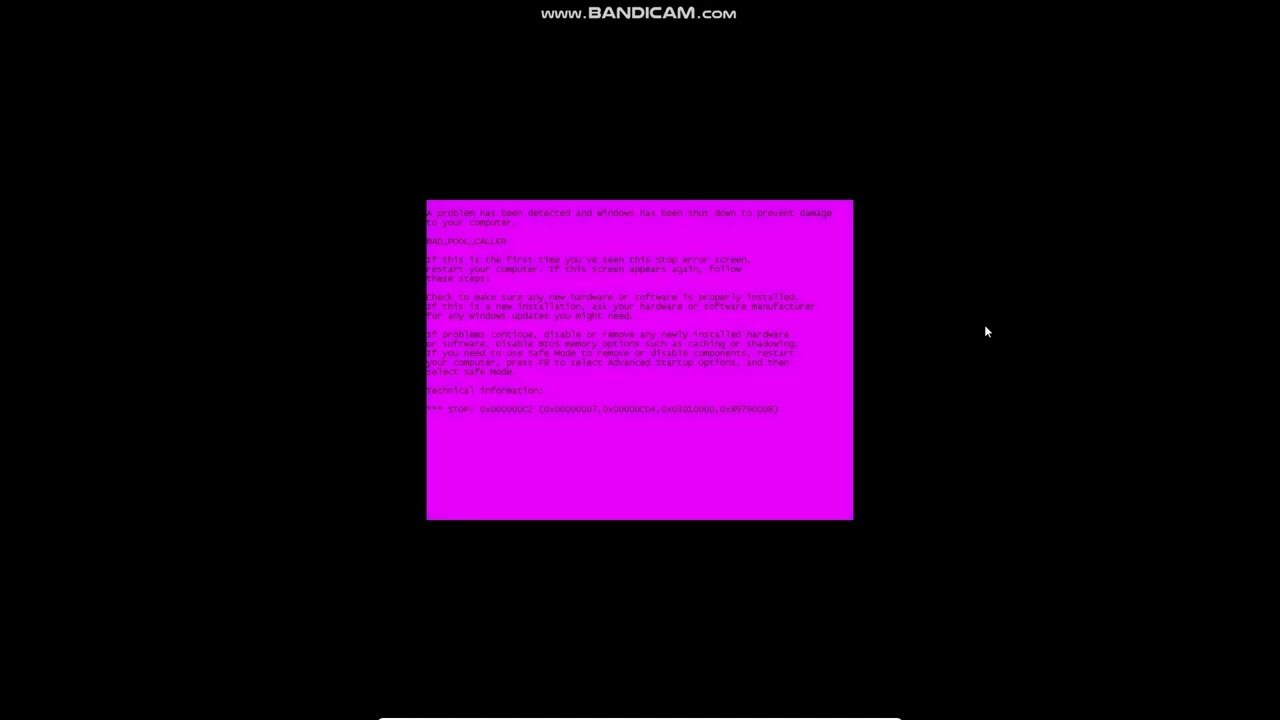 @OSandGamerTrafficOne has BSOD Compilation #4