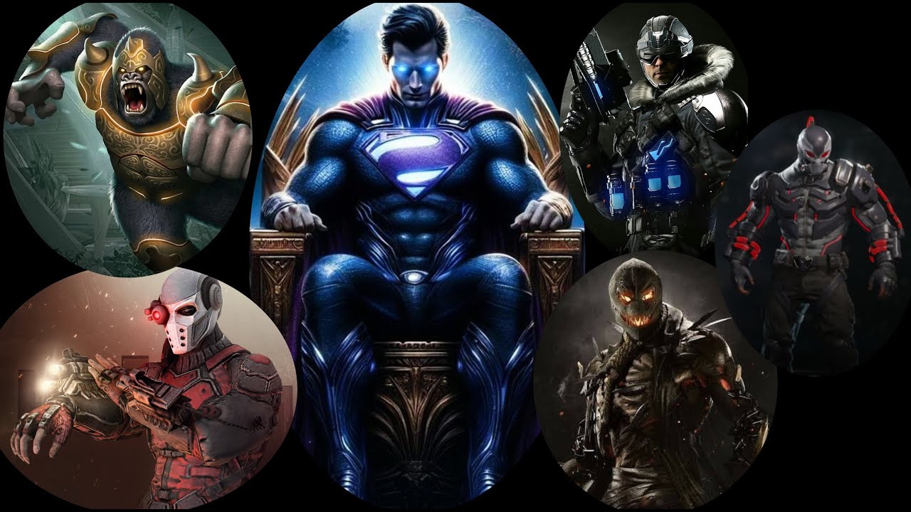 Injustice2mobile Соло рейд Возрождение Криптона, босс Горилла Грод