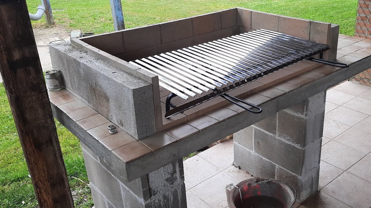 barbecue in muratura