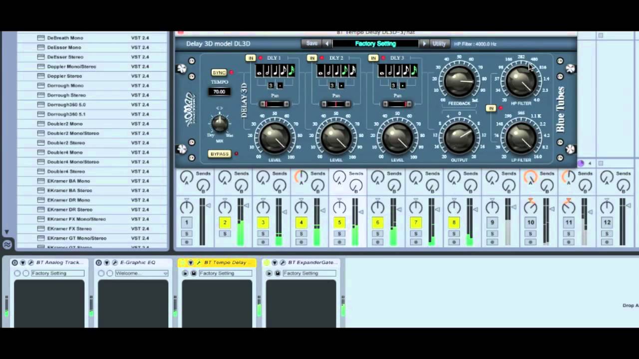 Nomad Factory Blue Tubes Bundle Effects Pack