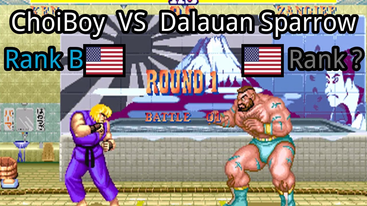 Street Fighter II': Hyper Fighting: (US) ChoiBoy vs (US) Dalauan Sparrow - 2021-09-30 