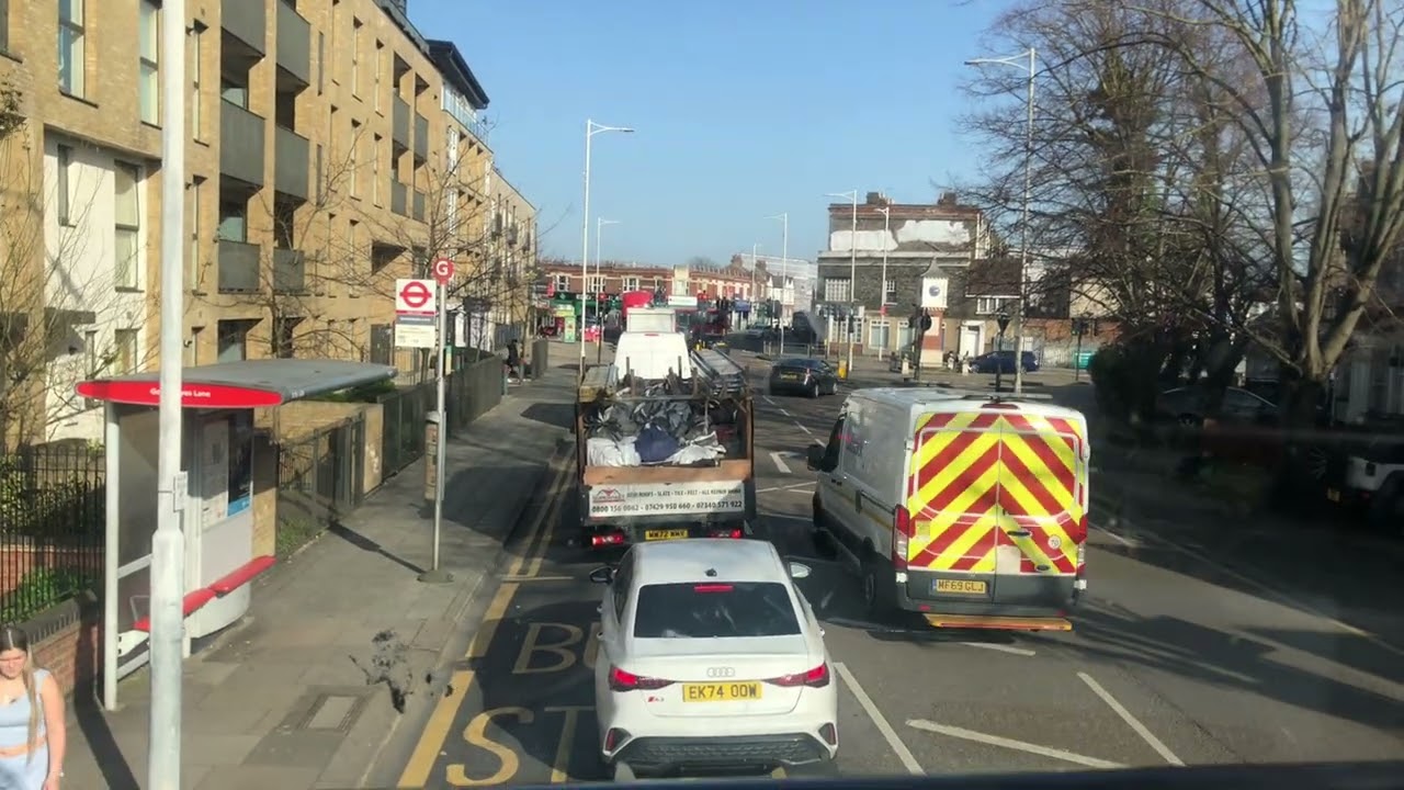 London Buses Route 128 10131 Stagecoach to Colinton Road in Ilford (Part 2)