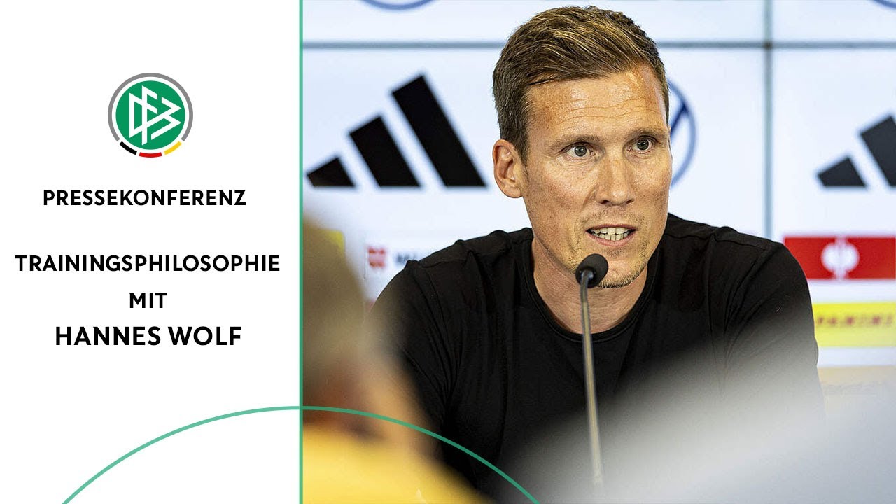 🎙️ Pressekonferenz zur Trainingsphilosophie mit Hannes Wolf