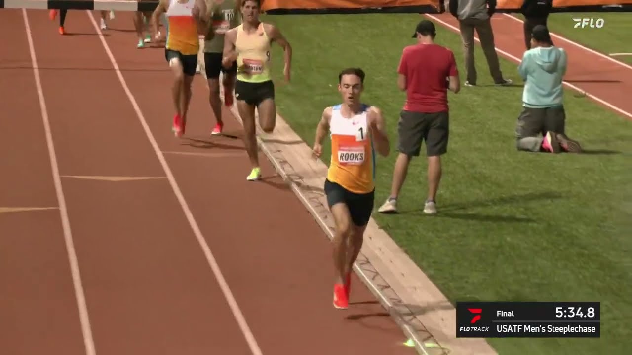 Kenneth Rooks Breaks Track Fest Steeple Record