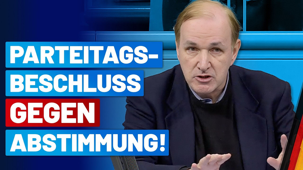 H&auml;lt die CDU ihre Linie bei der Einb&uuml;rgerung? Dr. Gottfried Curio - AfD-Fraktion im Bundestag