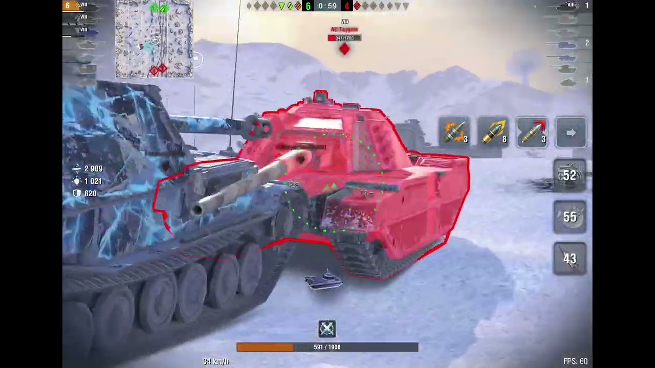 World of Tanks Blitz IS5 Gameplay