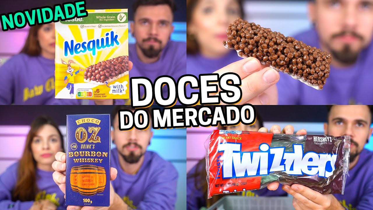 PROVANDO DOCES do SUPERMERCADO