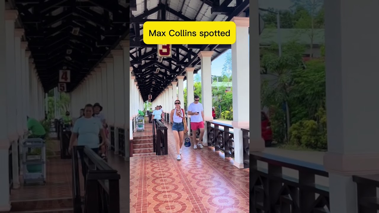 MAX COLLINS WITH BOYFRIEND SPOTTED #maxcollins