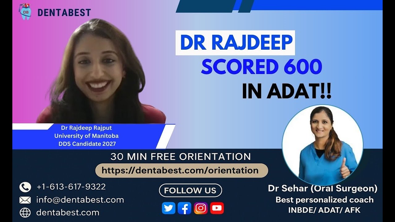 Dr Rajdeep's success journey from BDS to DDS at Uni of Manitoba -Dr Sehar’s Smartest Student !
