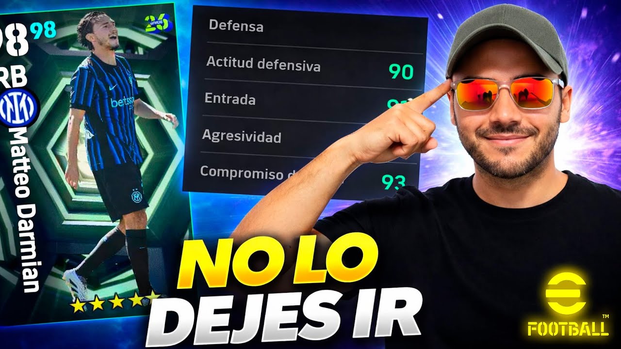 Es GRATIS y es BRUTAL! ... Matteo Darmian ... Central y Lateral! #efootball2026