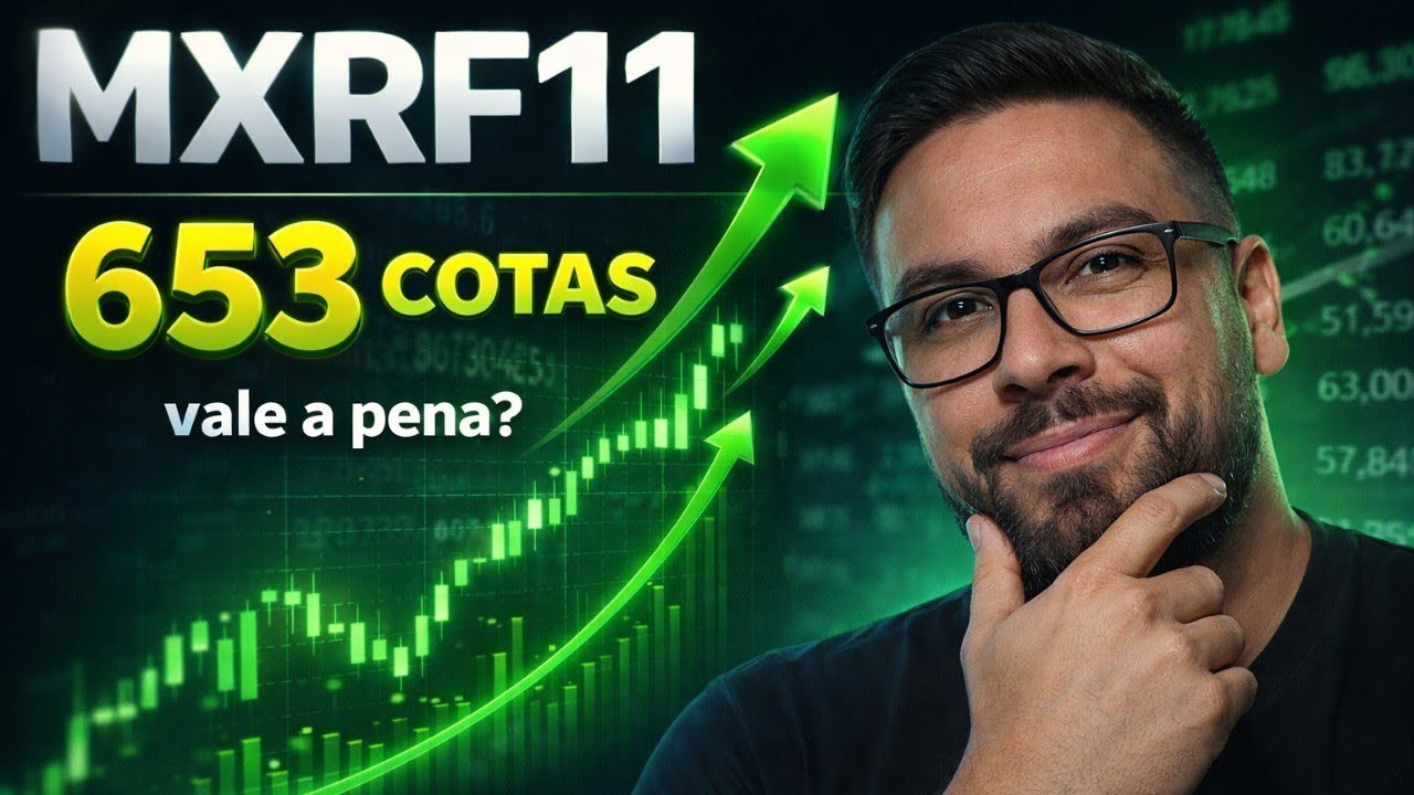 MXRF11 • 600+ COTAS • 12 MESES INVESTINDO