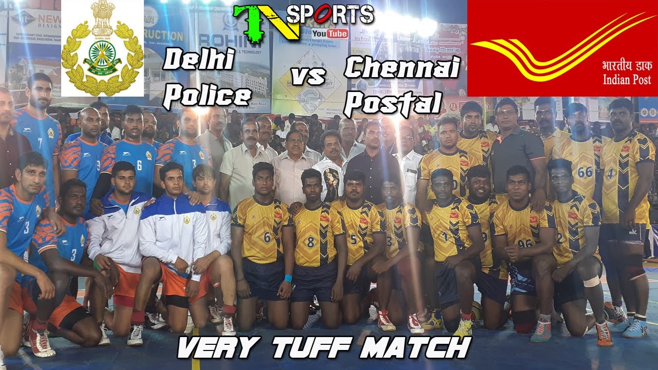 QF - Postal Chennai vs ITB Police, Delhi | All India Kabaddi Match @ Azhagappapuram