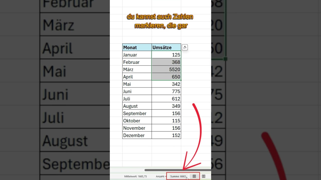 Excel rechnen ohne Formel 