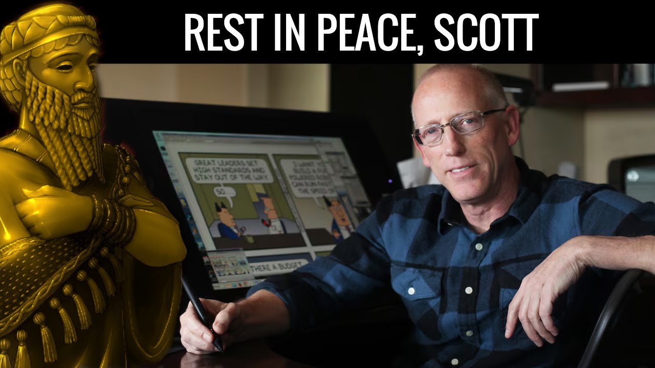 The Media is Awful About the Death of Scott Adams