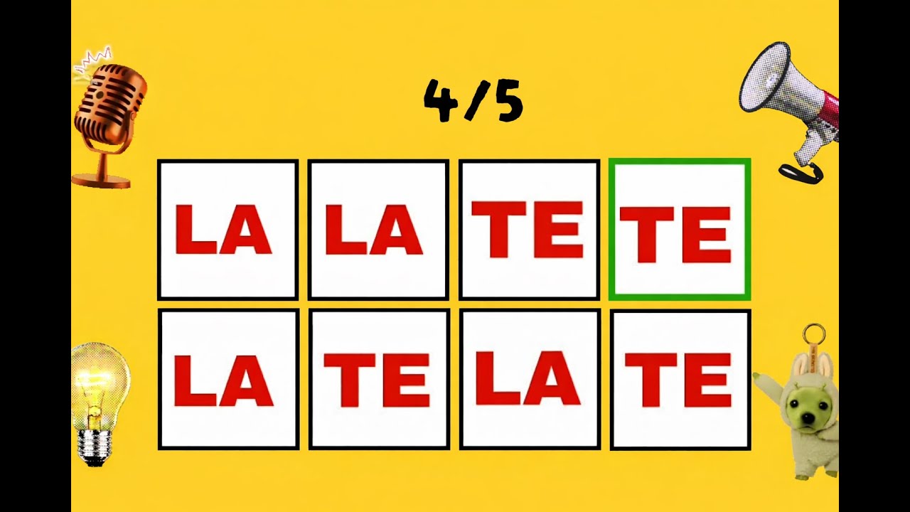 Say the Word on Beat Challenge 🔊 Level 1 -4 #saytheword #wordchallenge