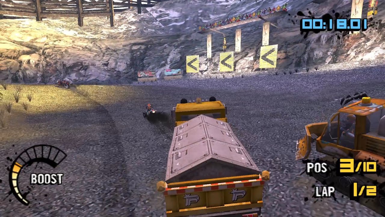 MotorStorm Arctic Edge - PSP Gameplay [PPSSPP Emulated on PC]