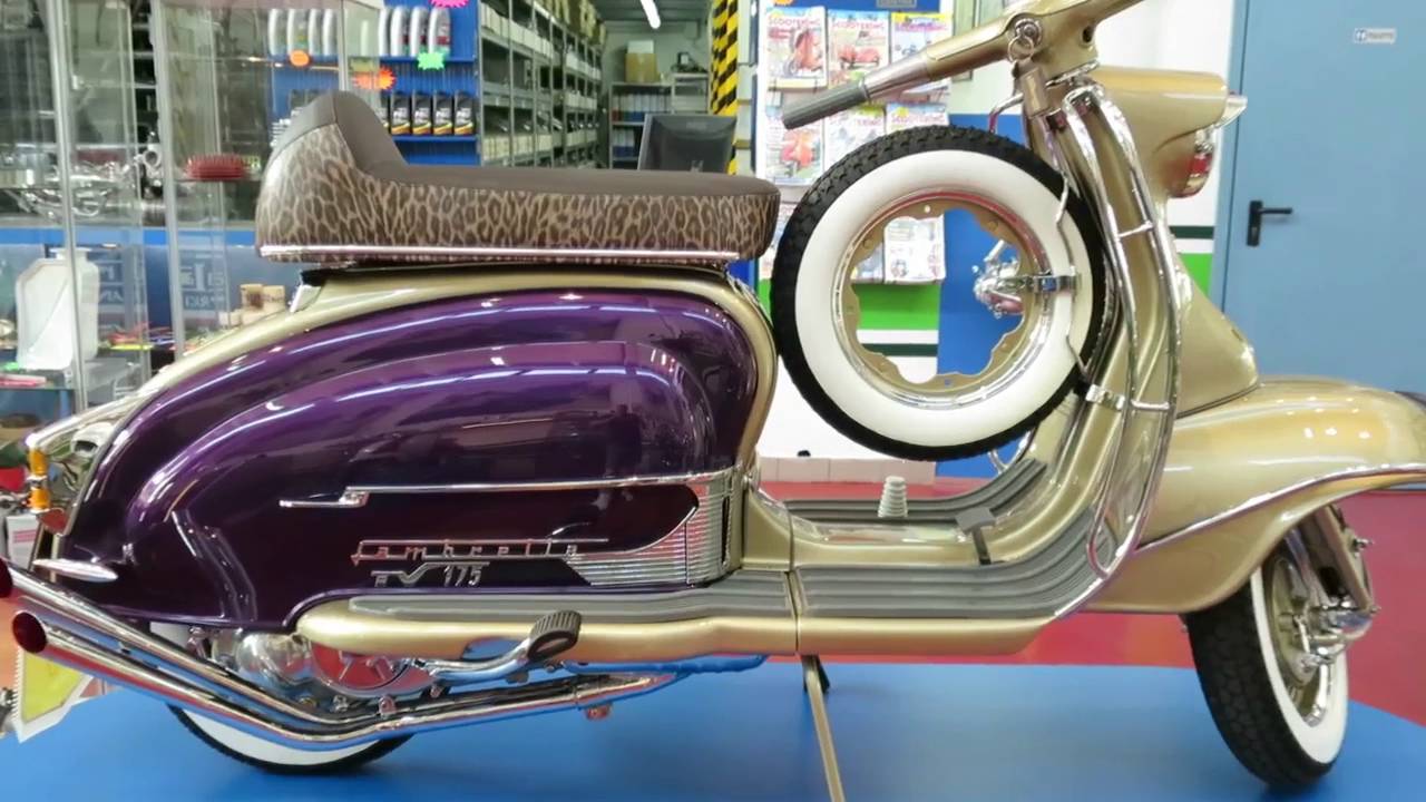 Lambretta TV175 Series 1 Mod Custom scooter by Rimini Lambretta Centre