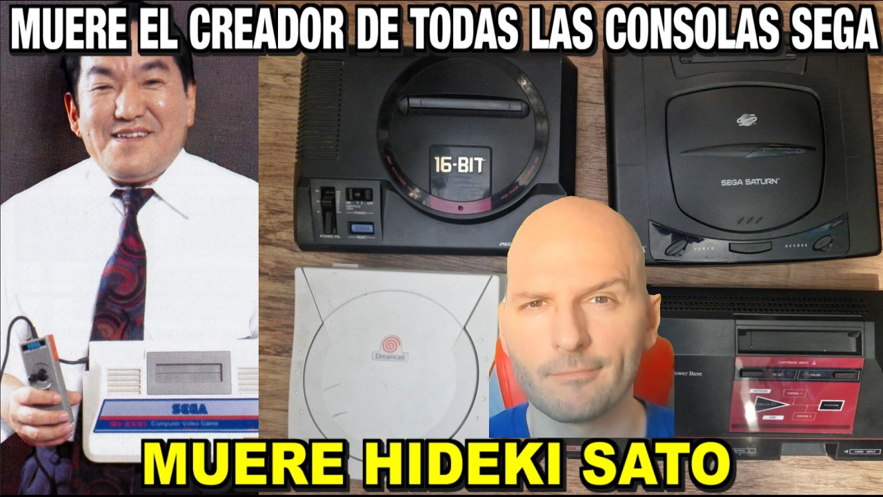 MUERE HIDEKI SATO EL GRAN GENIO DE SEGA CREADOR DE TODAS LAS CONSOLAS DE SEGA | Homenaje Sasel