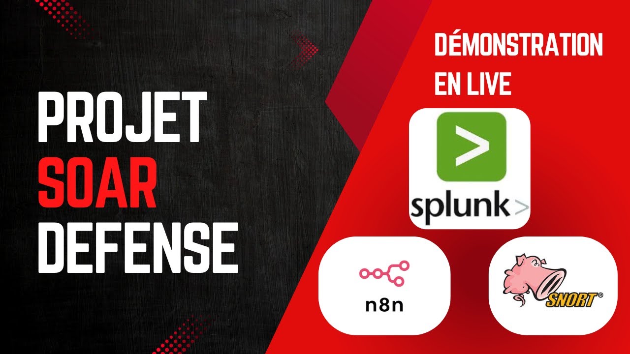 SOAR DÉFENSE ACTIVE : J'ai créé un SOC Automatisé (SOAR) avec n8n, Splunk et IA (Ollama)