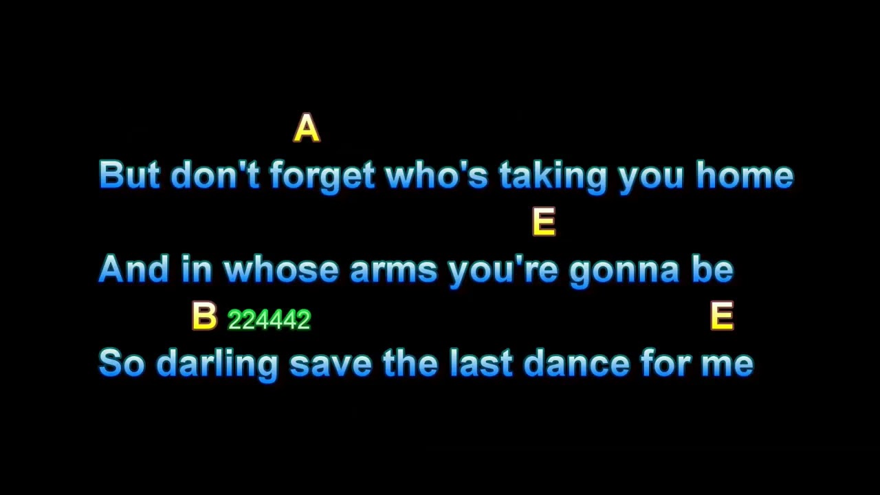 Save The Last Dance For Me, The Drifters