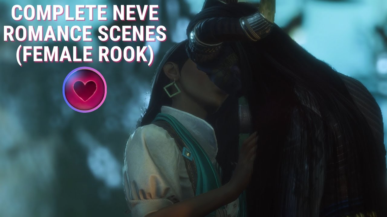 Dragon Age: The Veilguard - Complete Neve Romance Scenes (Female Qunari Rook)