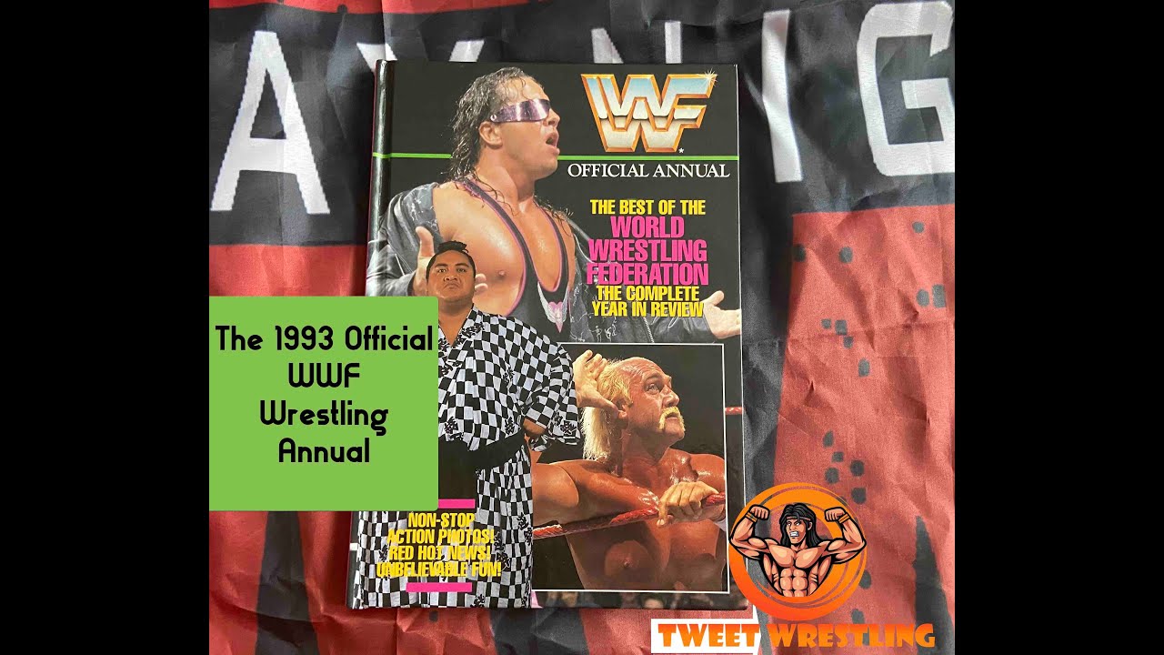 The Official WWF WWE 1993 Annual by Grandreams Book - Wrestlings greatest memories.