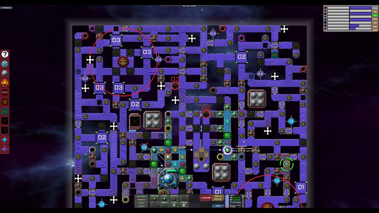 Creeper World 3 map 10318 No exit CSM 09