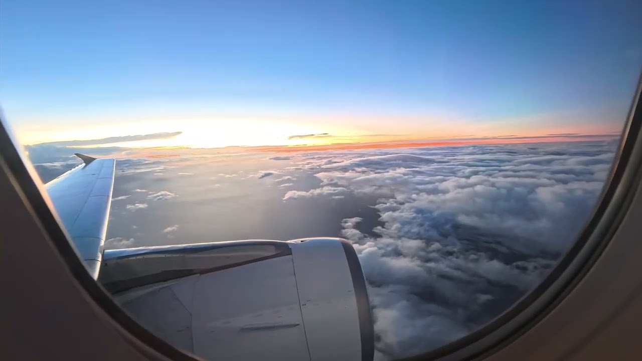 SUNSET IN THE SKY VIA PHILIPPINE AIRLINES