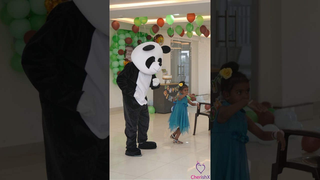 Mascot for kids birthday party | Fun activity for kids #shorts #kids #activity #trending