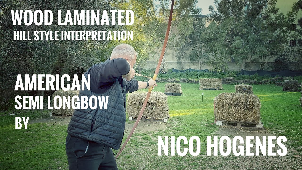 Wood laminated Hill-Style AS Longbow by Nico Hogenes - Review