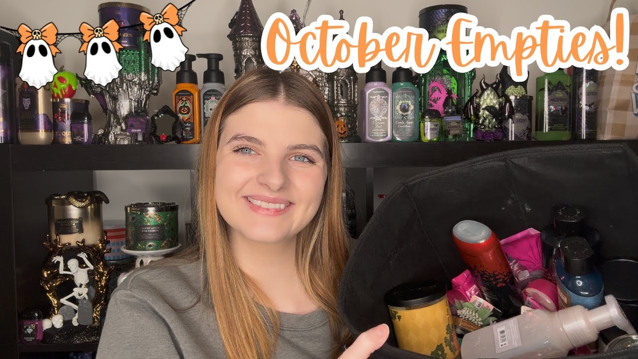 October Bath and Body Works and Hygiene Empties!