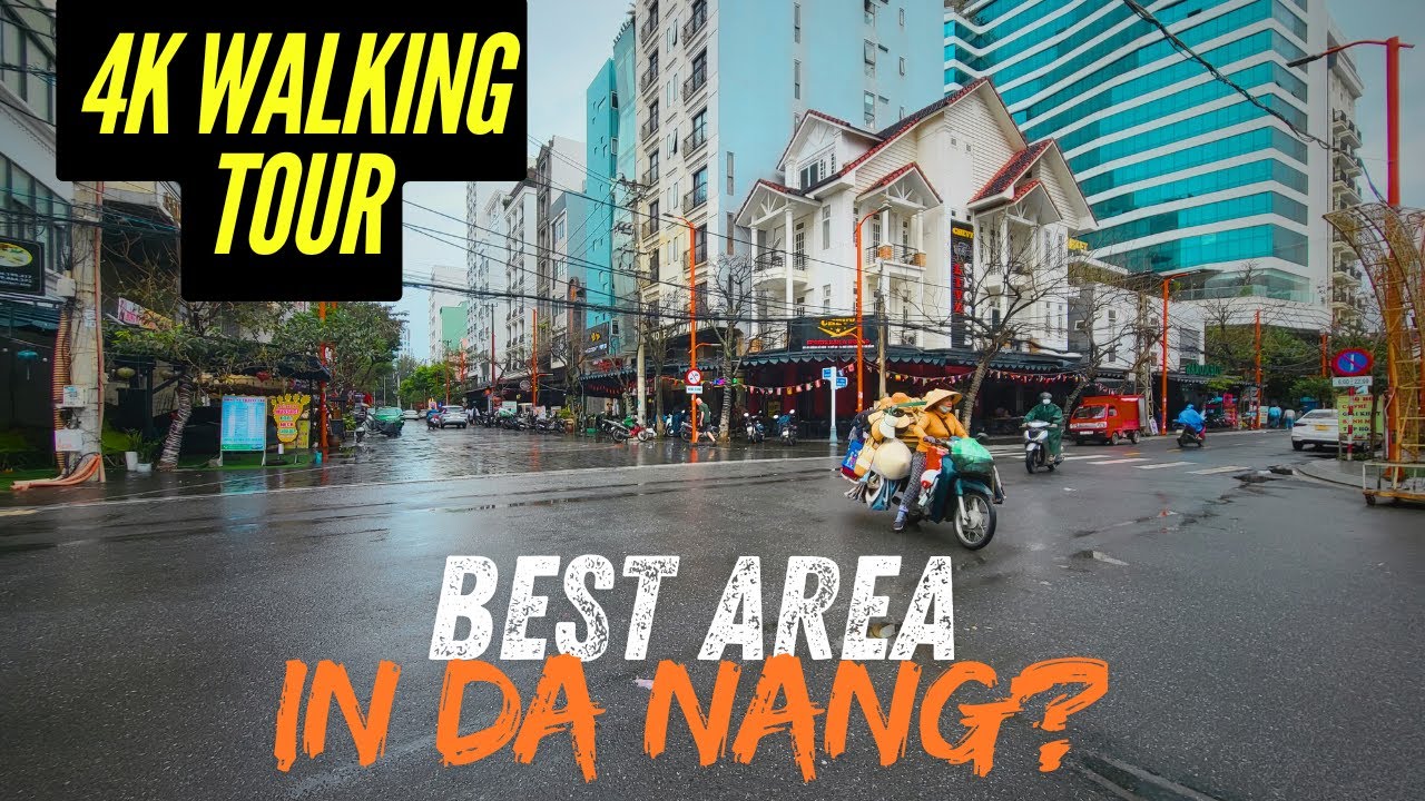 Amazing Da Nang Vietnam 4K Walking Tour: An Thuong 2024
