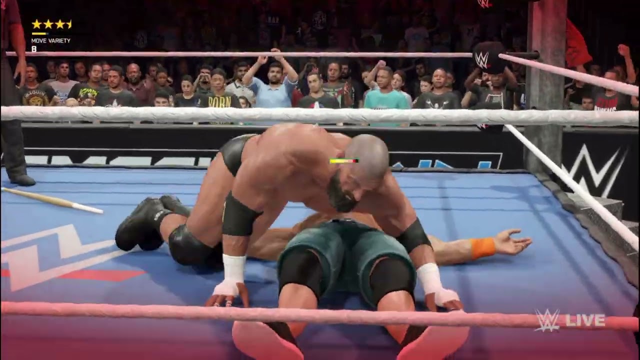 John Cena vs Triple H – Falls Count Anywhere Chaos! | WWE 2K25