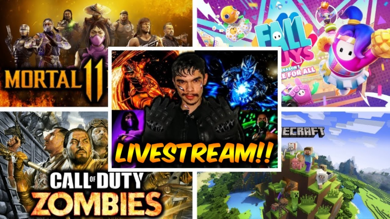 DEAD TRIGGER FIRST EVER LIVESTREAM!! (PLAYING FALL GUYS, COD, AND MUCH MORE)