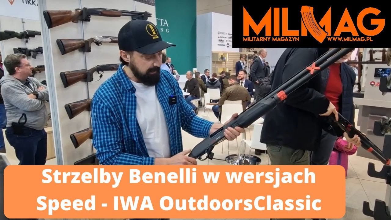 Strzelby Benelli w wersjach Speed - IWA OutdoorsClassic 2023