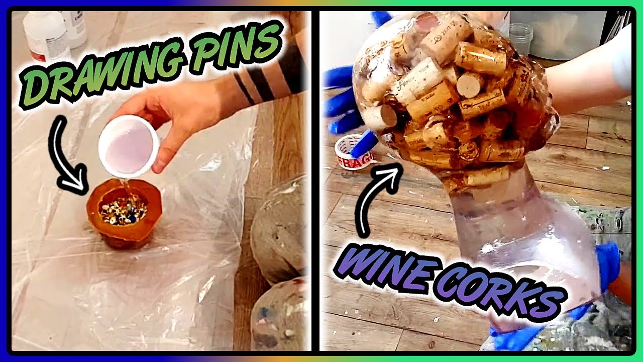 How To Embed Objects In Resin | Resin Craft Ideas | Resin Tips And Tricks