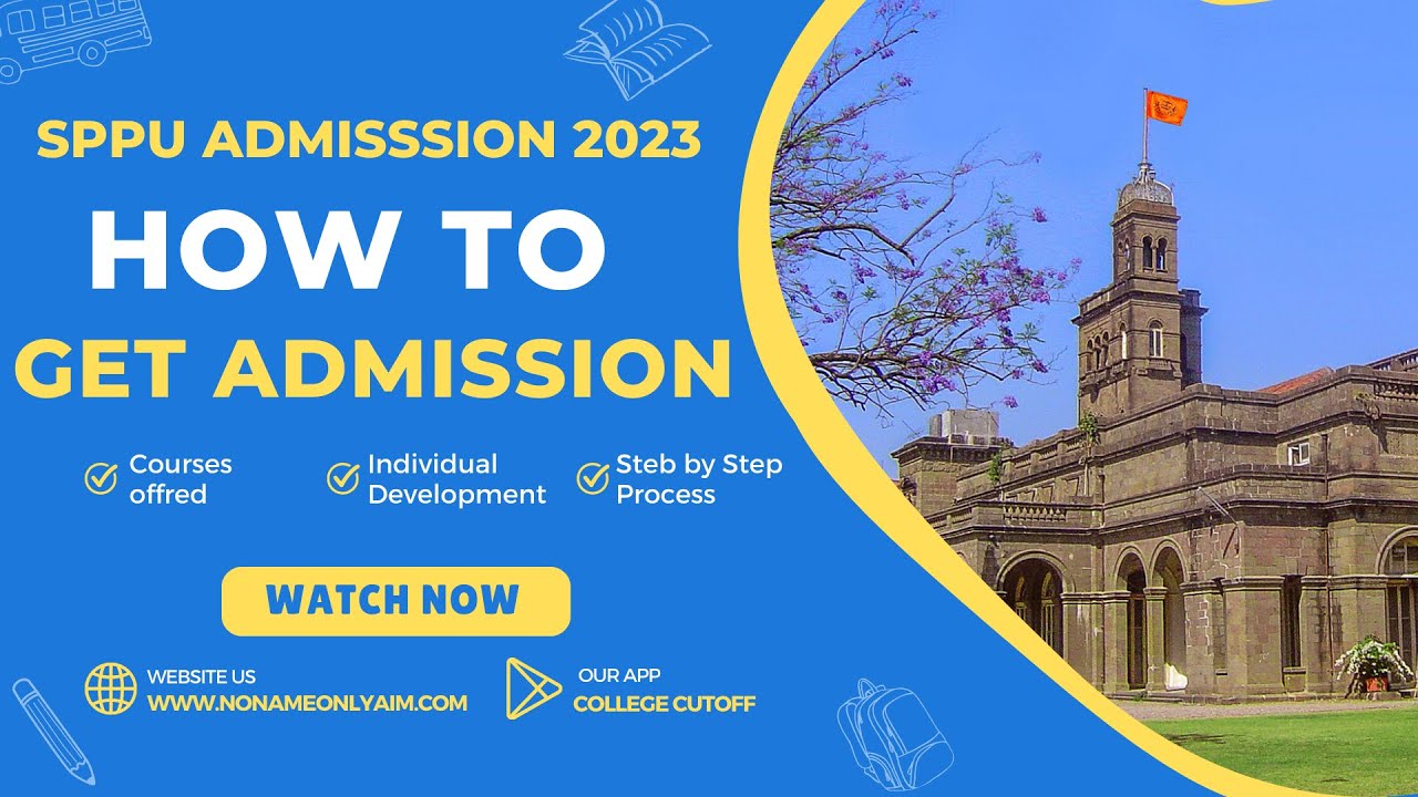 SPPU Pune Admission Process 2023 | How to get admission in Savatribai Phule University Pune