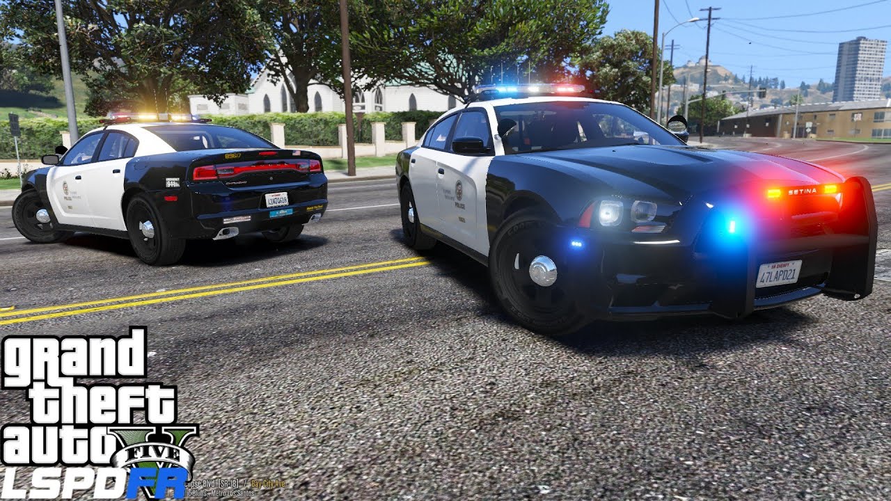GTA 5 LSPDFR Police Mod 249 | New LAPD 2013 Dodge Charger With ALPR | Girls Gone Wild Everywhere