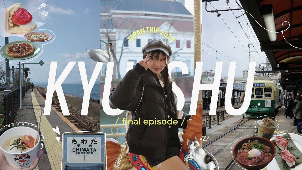 Kyushu vlog ep.3🇯🇵  ขับรถเที่ยวรอบเมือง Kumamoto, Nagasaki ตะลุยกินที่ Dazaifu! 🙋🏻‍♀️ตอนจบ