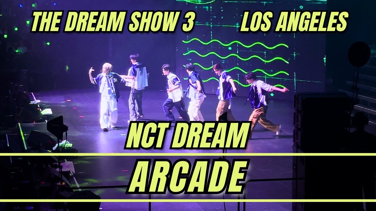 NCT DREAM ‘Arcade’ The Dream Show 3 in LA Los Angeles 2024 #nctdream #nct #kpop