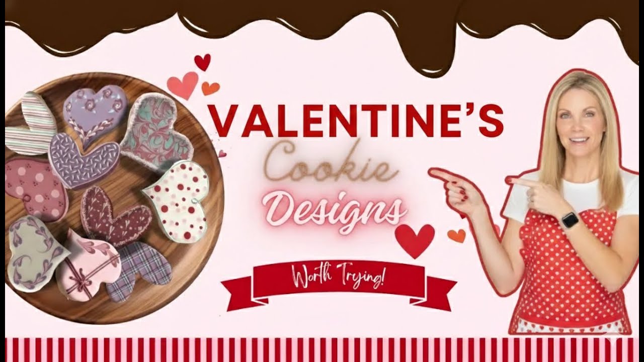 Beautiful DIY Valentine's Cookies That Look Store-Bought