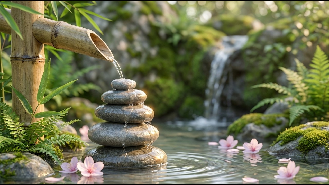 Nhạc Piano Thư Giãn & Âm Thanh Nước Êm | Calm Piano Music with Water Sounds for Sleep & Meditation