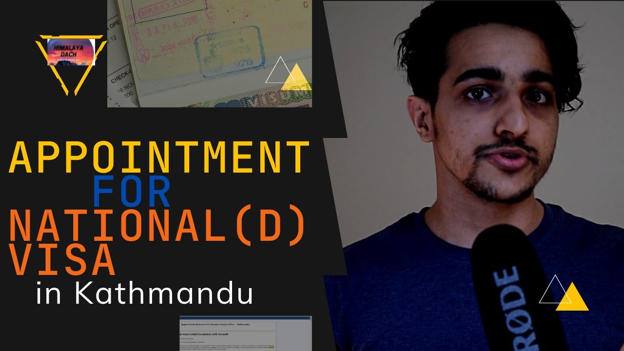 Appointment for National(D) Visa in Kathmandu कसरी लिने?