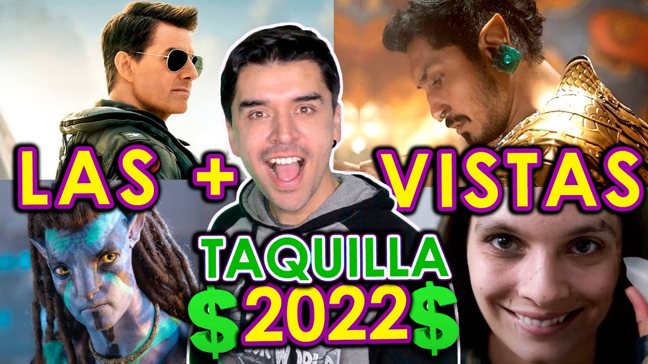 Las 20 PELICULAS MAS VISTAS 2022 | EXITOS EN CINE | TAQUILLERAS | Edu Rocha Wow Qué Pasa