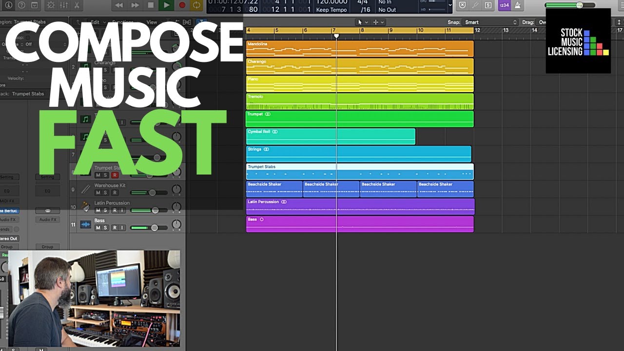 How to Compose Music Fast - StockMusicLicensing.com