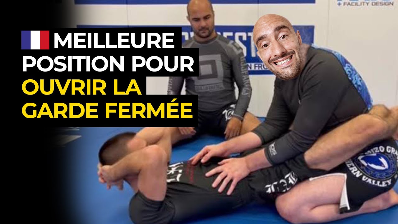 Nicolas Renier montre comment ouvrir la garde pour la passer et soumettre rapidement