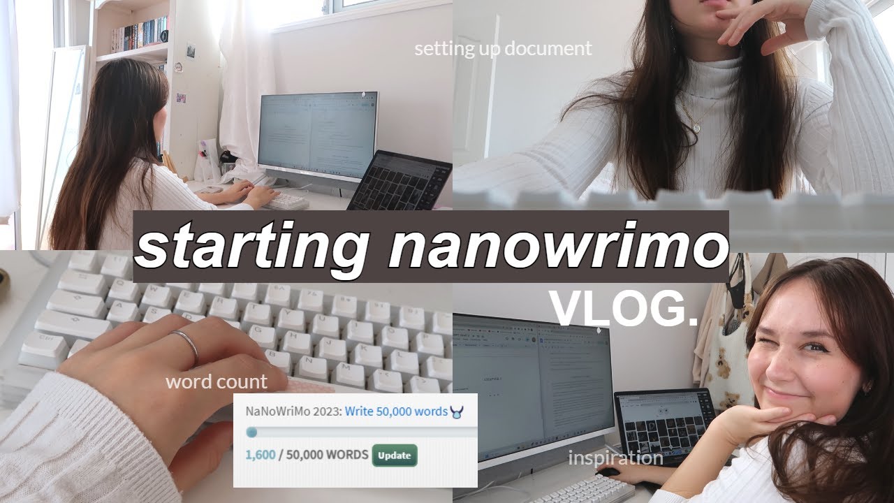 Видеоблог nanowrimo: день первый! (настройка документа, мозговой штурм в Pinterest, пишите вместе...
