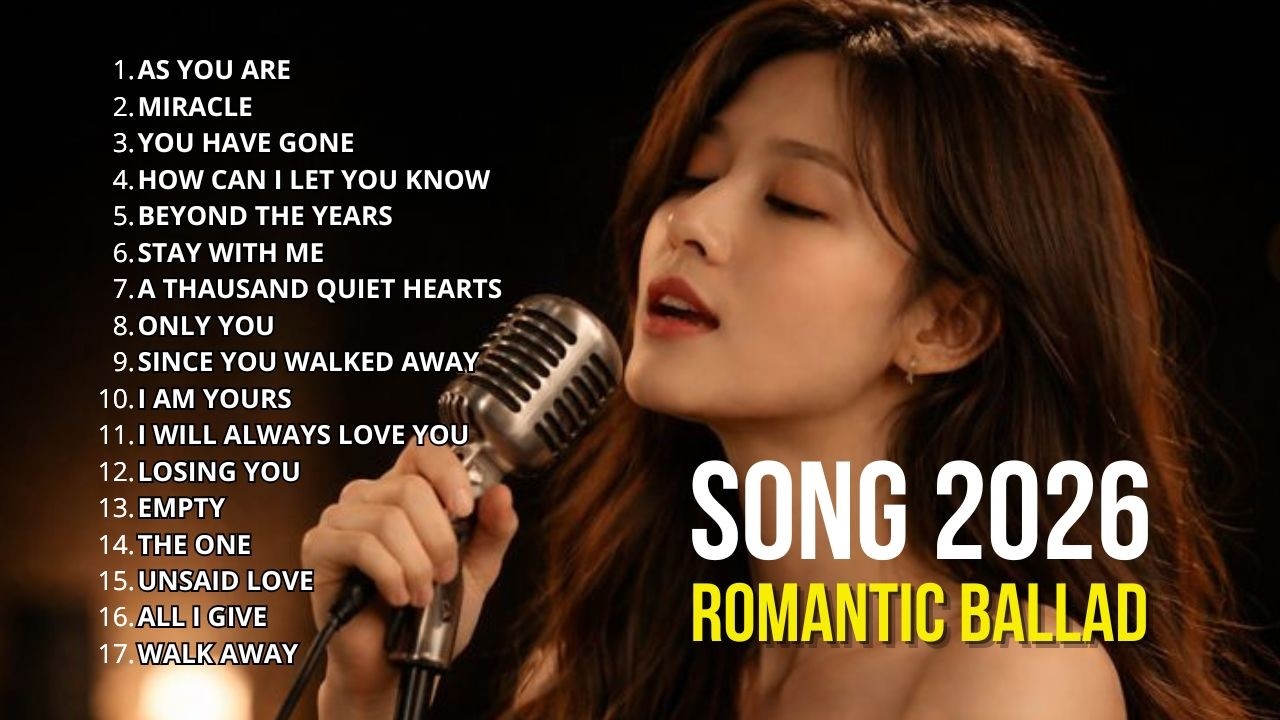 Aesthetic Love Songs 2026 💕 Romantic Playlist – Soft & Emotional Vibes