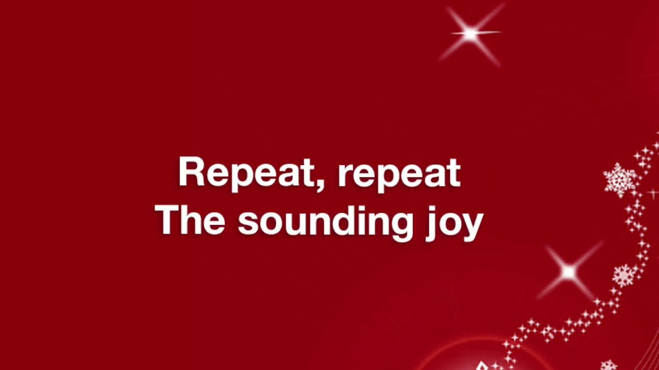 Joy to the World 493615528