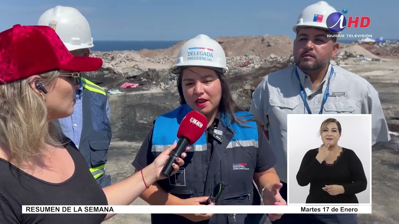 Operativo de limpieza en el borde costero (17.02.2026) LENGUA DE SEÑAS